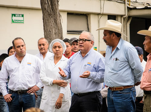 Productores de trigo de Hidalgo, Visita de productores de trigo del estado de Hidalgo a Munsa Molinos plantel León.